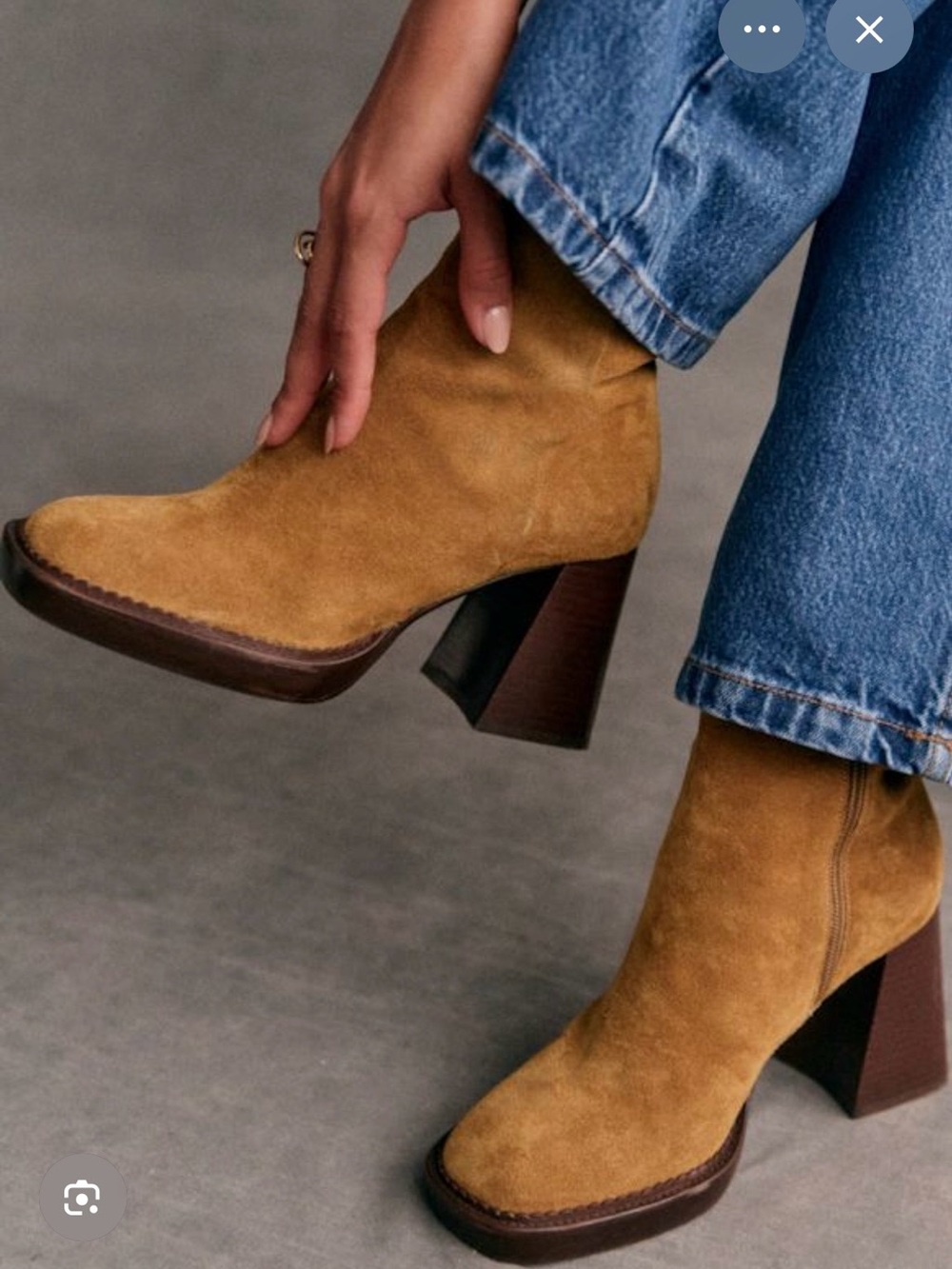 Sezane Kaia High Ankle Boot